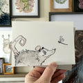 Opossum A6 Print