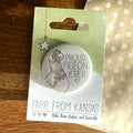 Pigeon Lover button badge